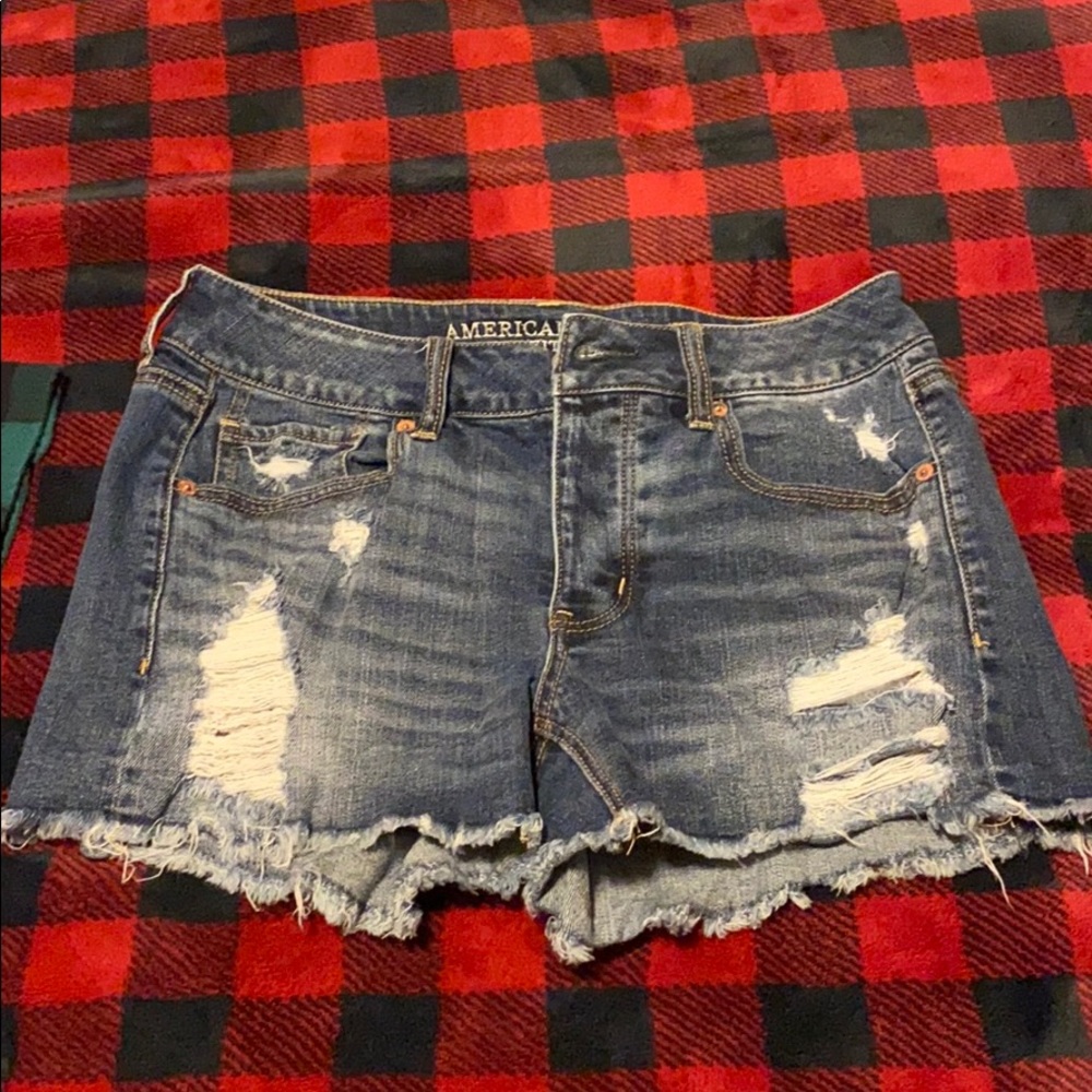 American eagle jean shorts